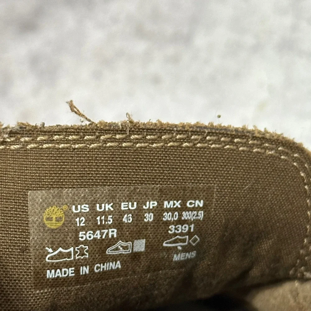 Timberland please see